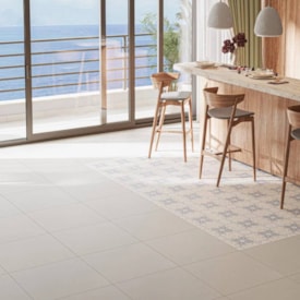 Porcelanato Acetinado 61,8x61,8cm Caixa 2,67m² Decore Chicago Gray Retificado - DP61108