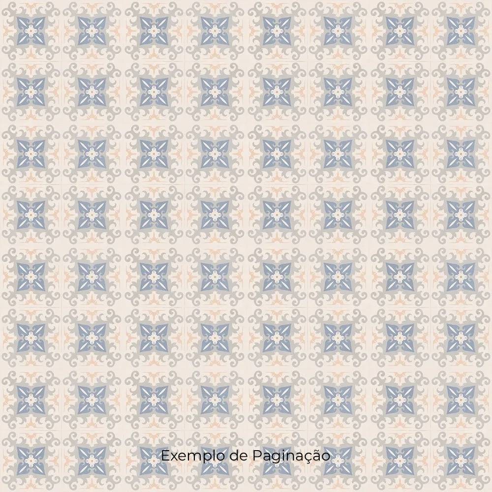 Porcelanato Acetinado 61,8x61,8cm Caixa 2,67m² Decore Habitare Blue Retificado - DP61110