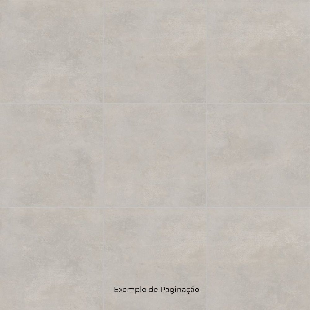 Porcelanato Acetinado 61x61cm Caixa 2,23m² Gaudi Quebec Dark Grey Retificado - 80371