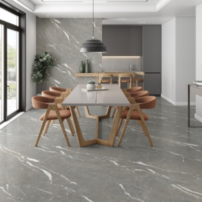Porcelanato Acetinado 62x121cm Caixa 2,25m² Damme Bronzo Fiorino Retificado - AR12237