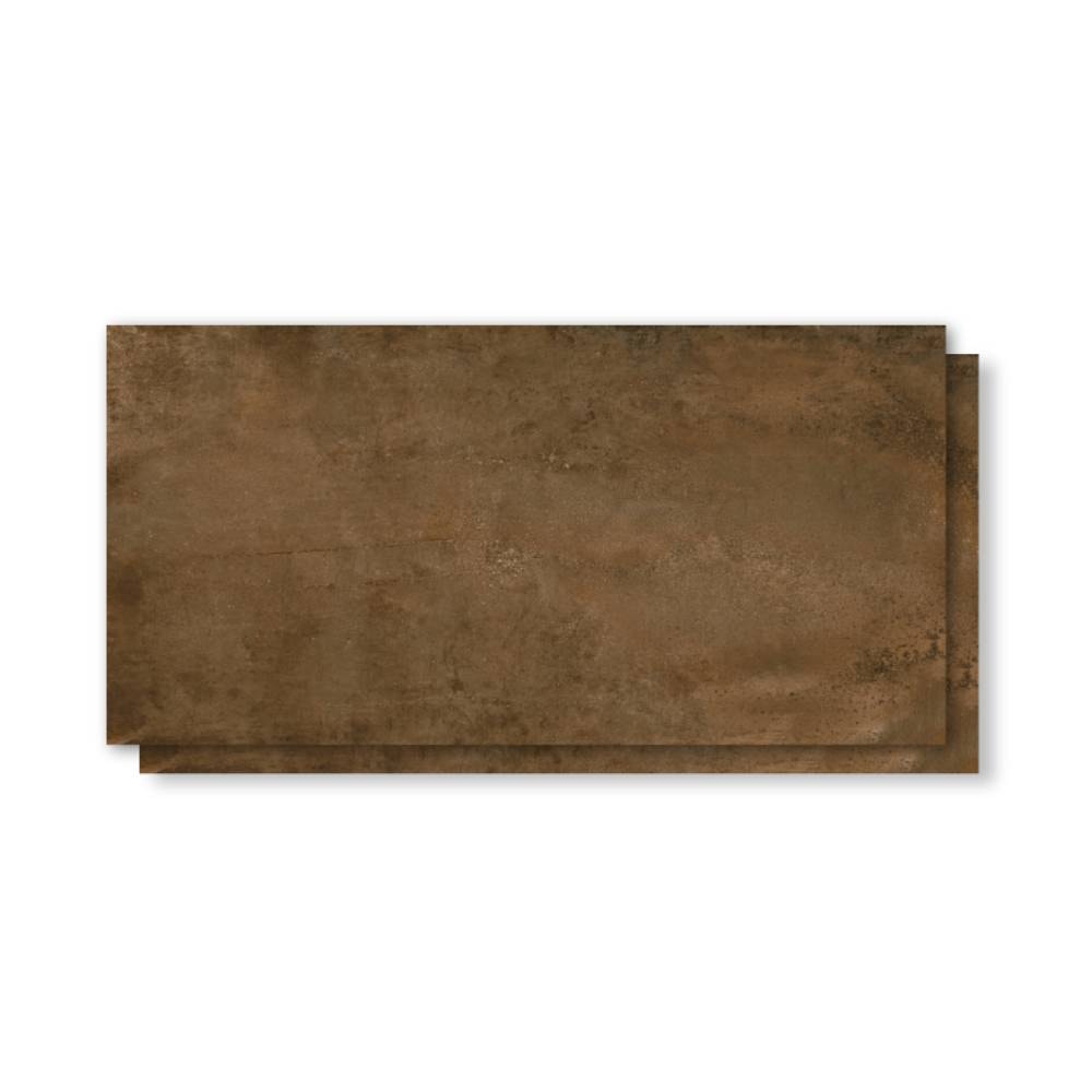 Porcelanato Acetinado 62x121cm Caixa 2,25m² Damme Corten Retificado - RUR12082