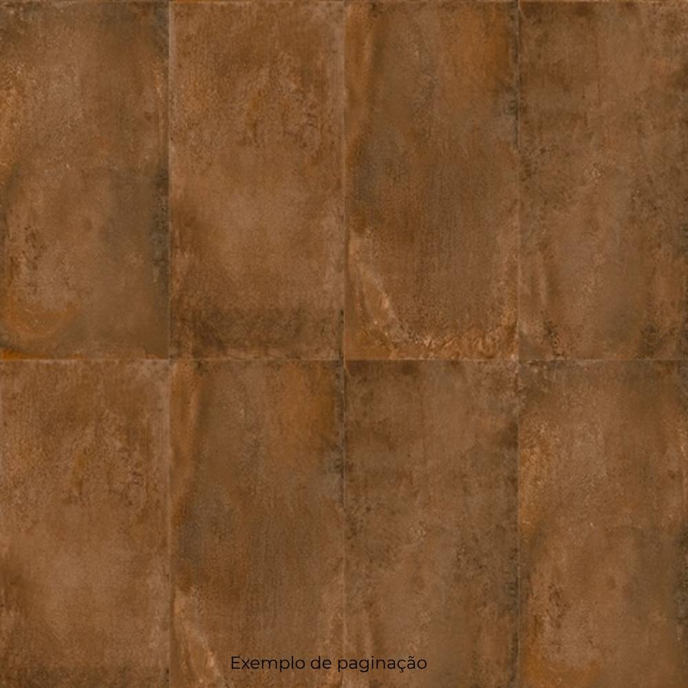 Porcelanato Acetinado 62x121cm Caixa 2,25m² Damme Corten Retificado - RUR12082