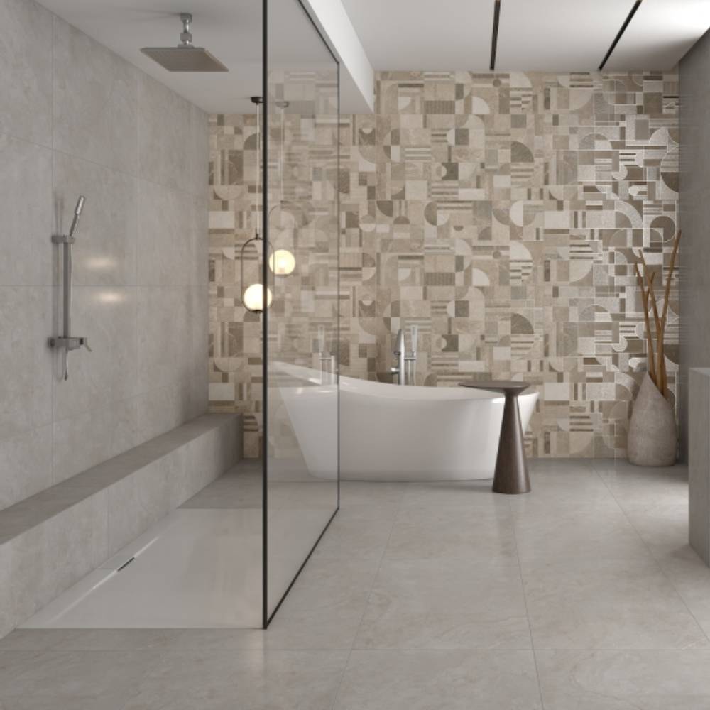 Porcelanato Acetinado 62x121cm Caixa 2,25m² Damme Gales Retificado - AR12236