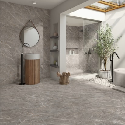 Porcelanato Acetinado 62x121cm Caixa 2,25m² Damme Pietra Del Portoallo Retificado - ADR12268