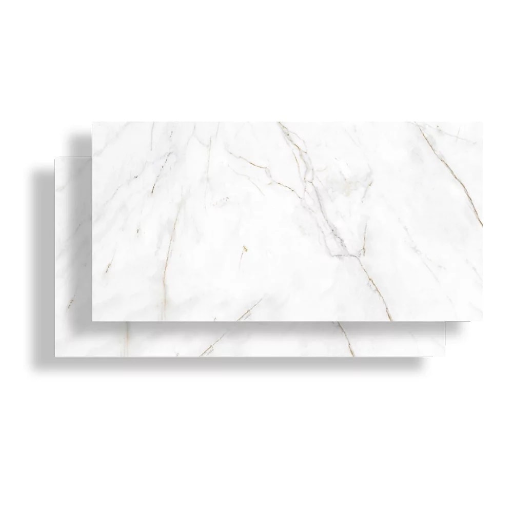 Porcelanato Acetinado 62x122cm Caixa 2,28m² Castelli Gran Castel Tasso Retificado - 0070624