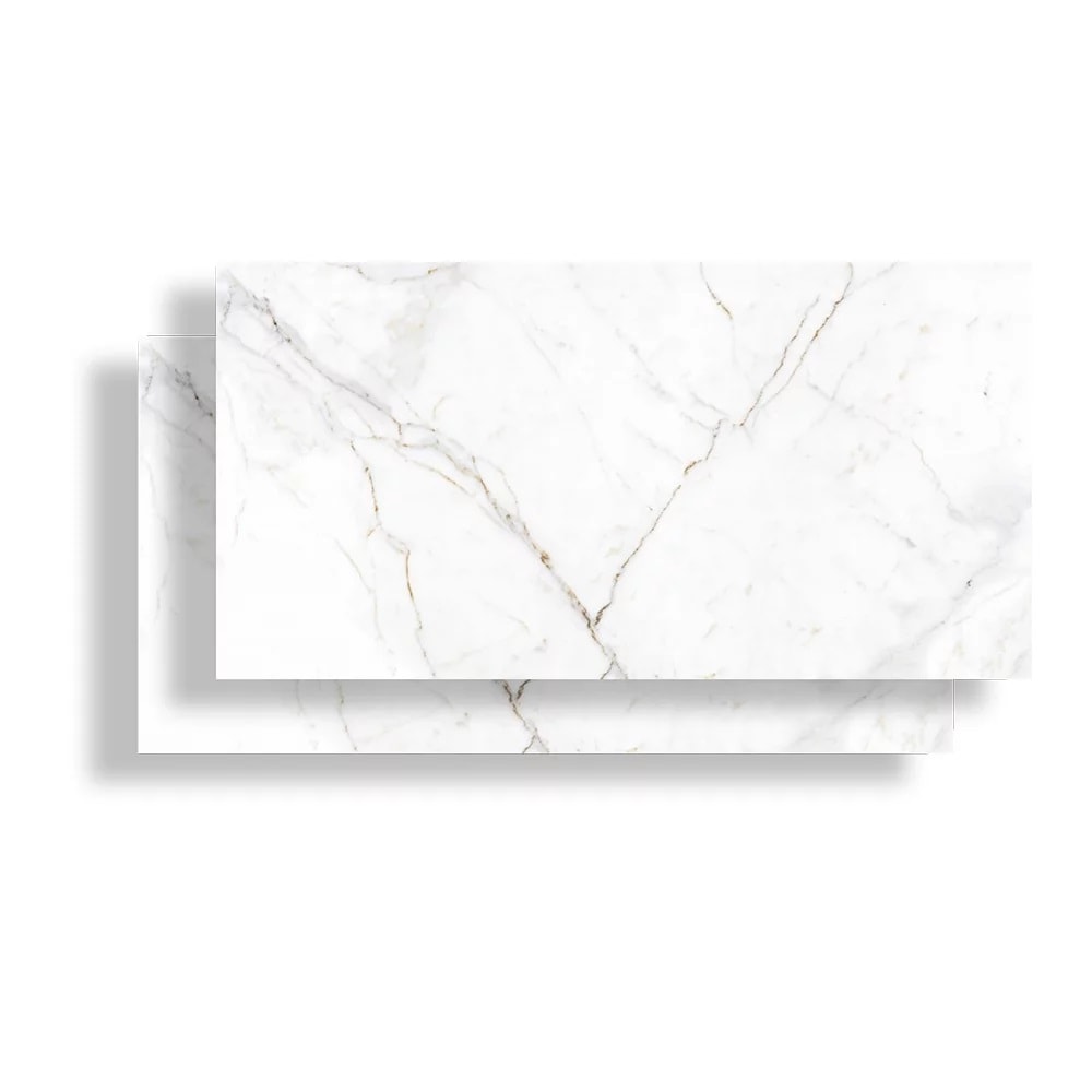 Porcelanato Acetinado 62x122cm Caixa 2,28m² Castelli Gran Castel Tasso Retificado - 0070624