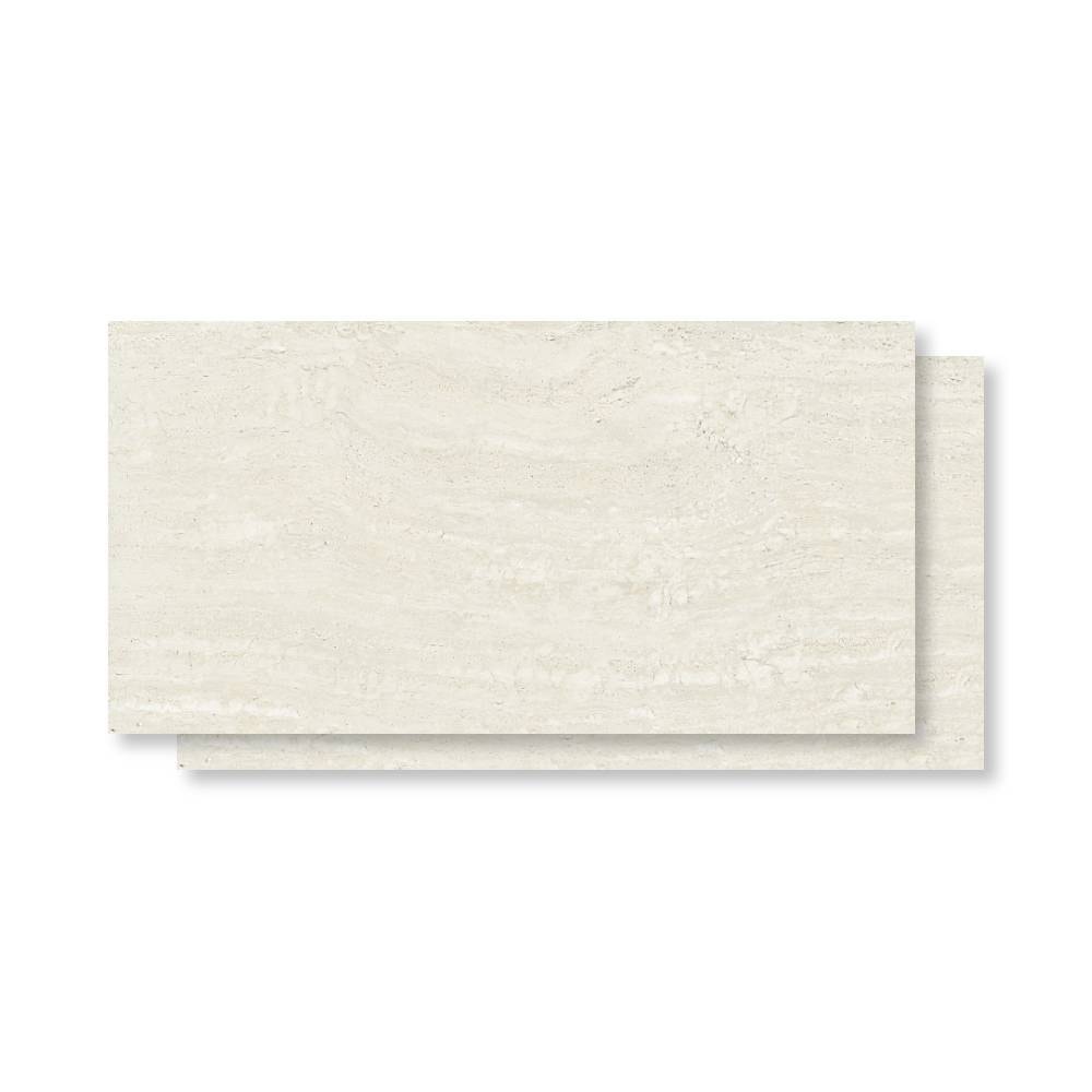 Porcelanato Acetinado 62x122cm Caixa 2,28m² Embramaco Gran Travertino Luxor Retificado - 60604