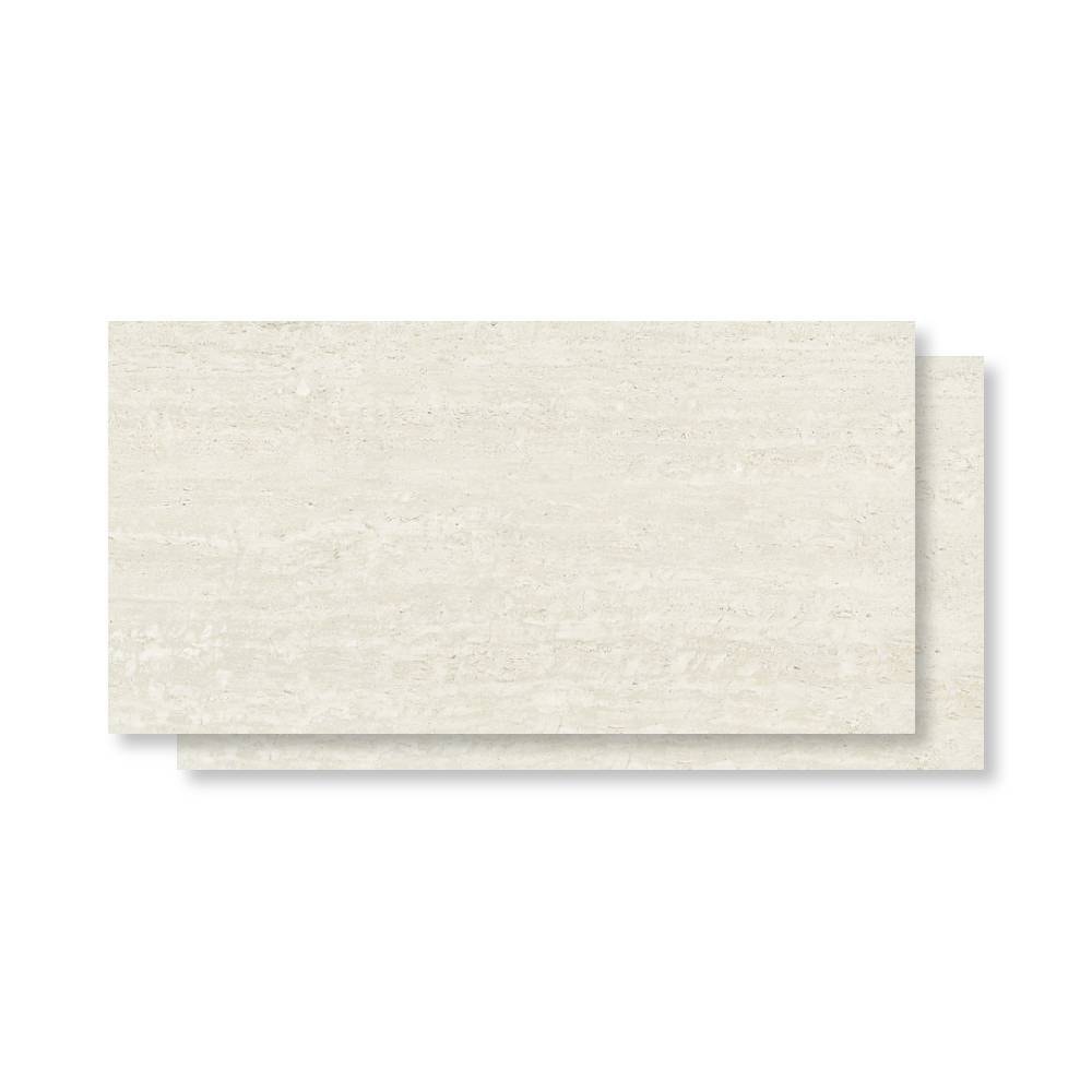 Porcelanato Acetinado 62x122cm Caixa 2,28m² Embramaco Gran Travertino Luxor Retificado - 60604