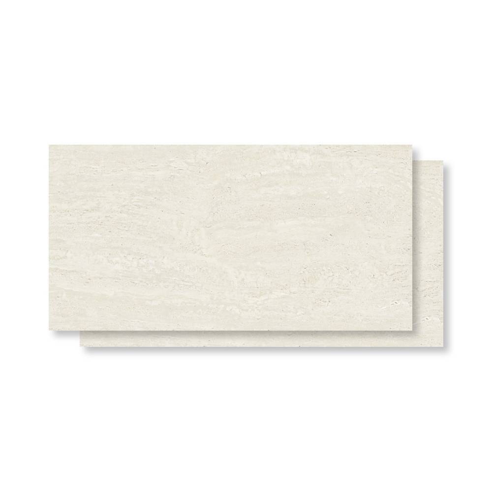 Porcelanato Acetinado 62x122cm Caixa 2,28m² Embramaco Gran Travertino Luxor Retificado - 60604