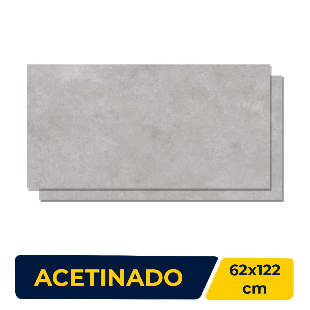 Porcelanato Acetinado 62x122m² Caixa 2,28m² Castelli Gran Rocca Di Borgia Retificado - 70626