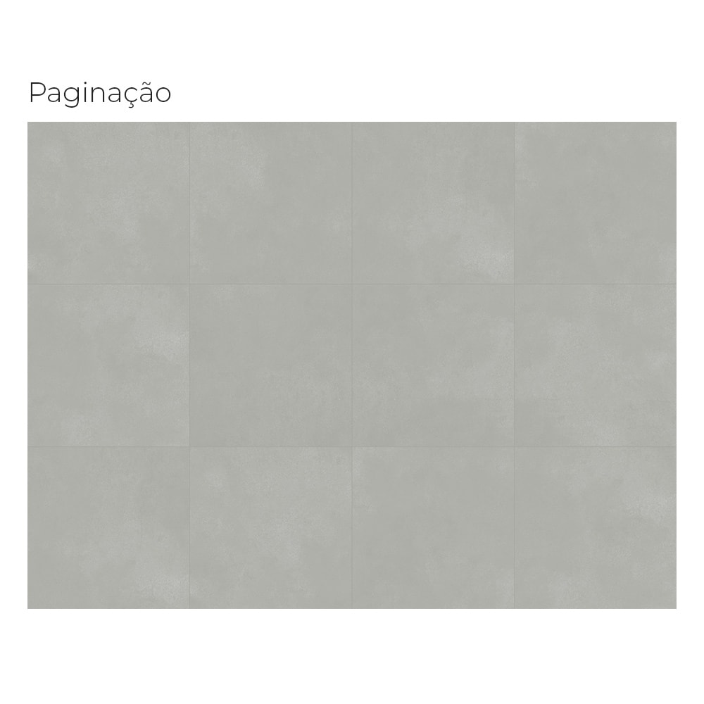 Porcelanato Acetinado 70x70cm Caixa 2,44m² Dallas Gray Retificado - 2558