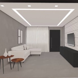 Porcelanato Acetinado 70x70cm Caixa 2,44m² Delta Dallas Cement In Retificado - 2562