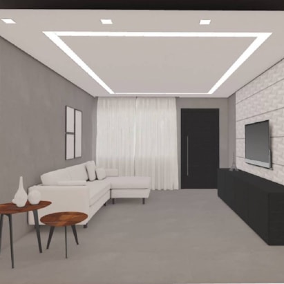 Porcelanato Acetinado 70x70cm Caixa 2,44m² Delta Dallas Cement In Retificado - 2562