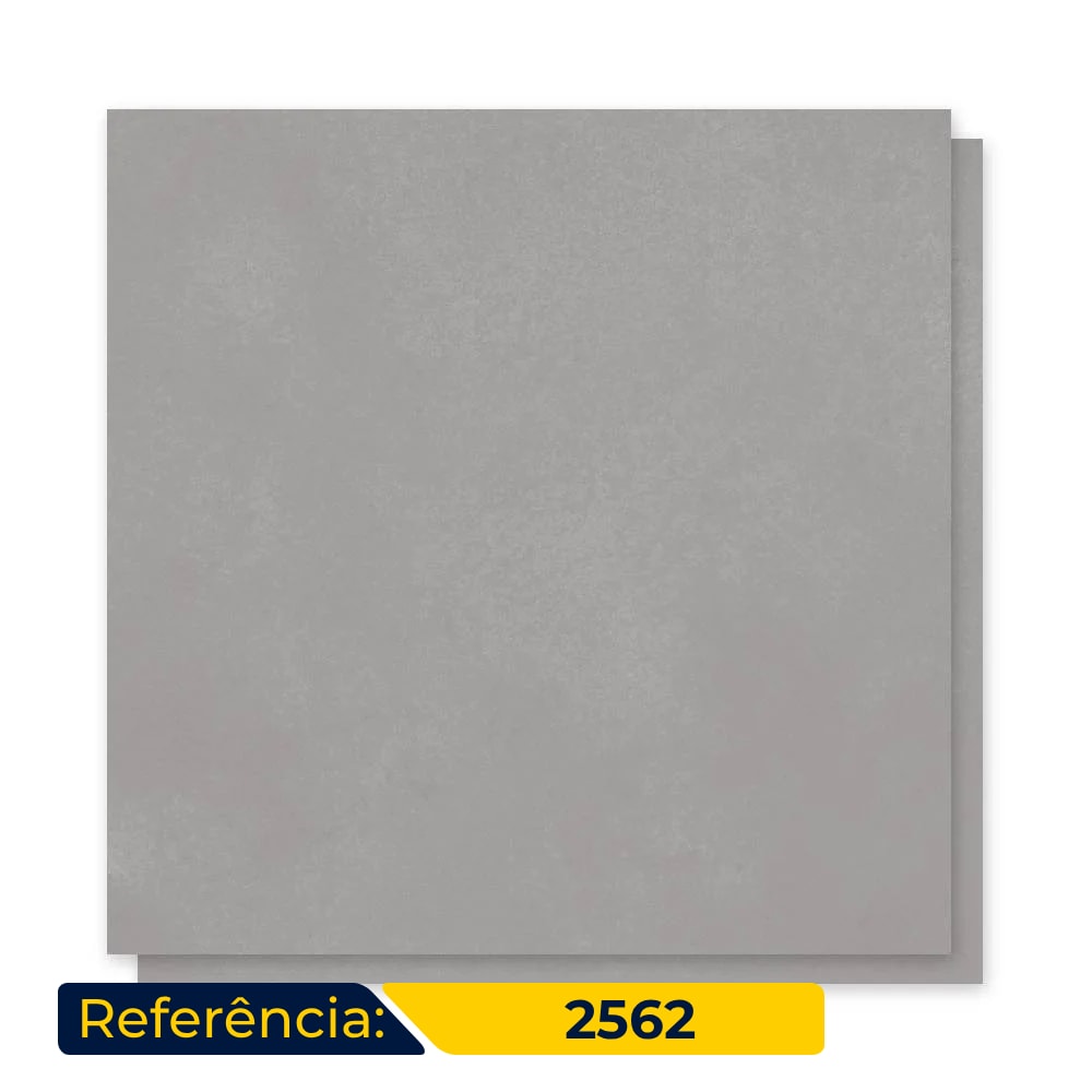 Porcelanato Acetinado 70x70cm Caixa 2,44m² Delta Dallas Cement In Retificado - 2562