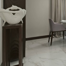 Porcelanato Acetinado 70x70cm Caixa 2,44m² Delta Marmo Douro Retificado - 2361