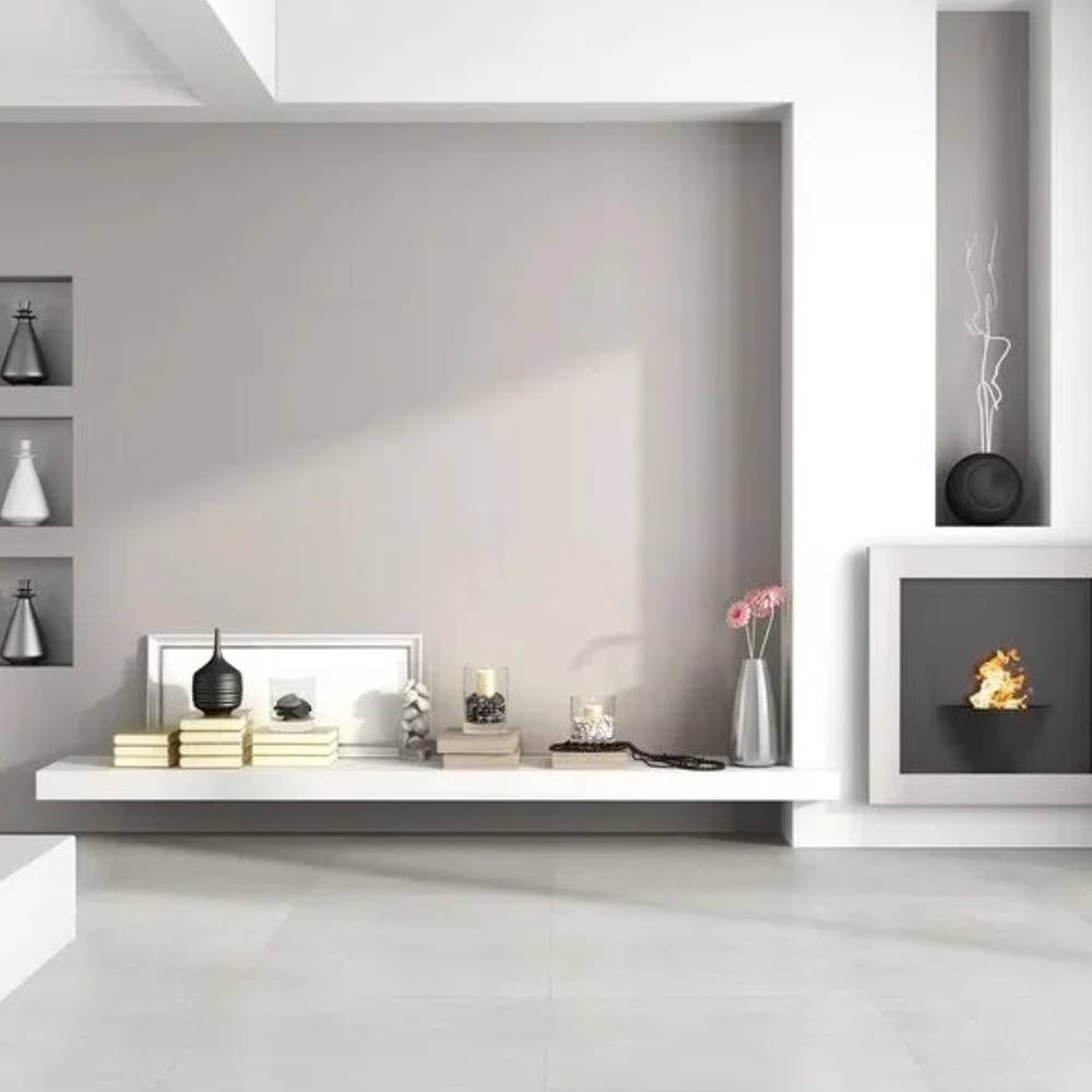 Porcelanato Acetinado 70x70cm Caixa 2,44m² Delta Unique Retificado - 2296