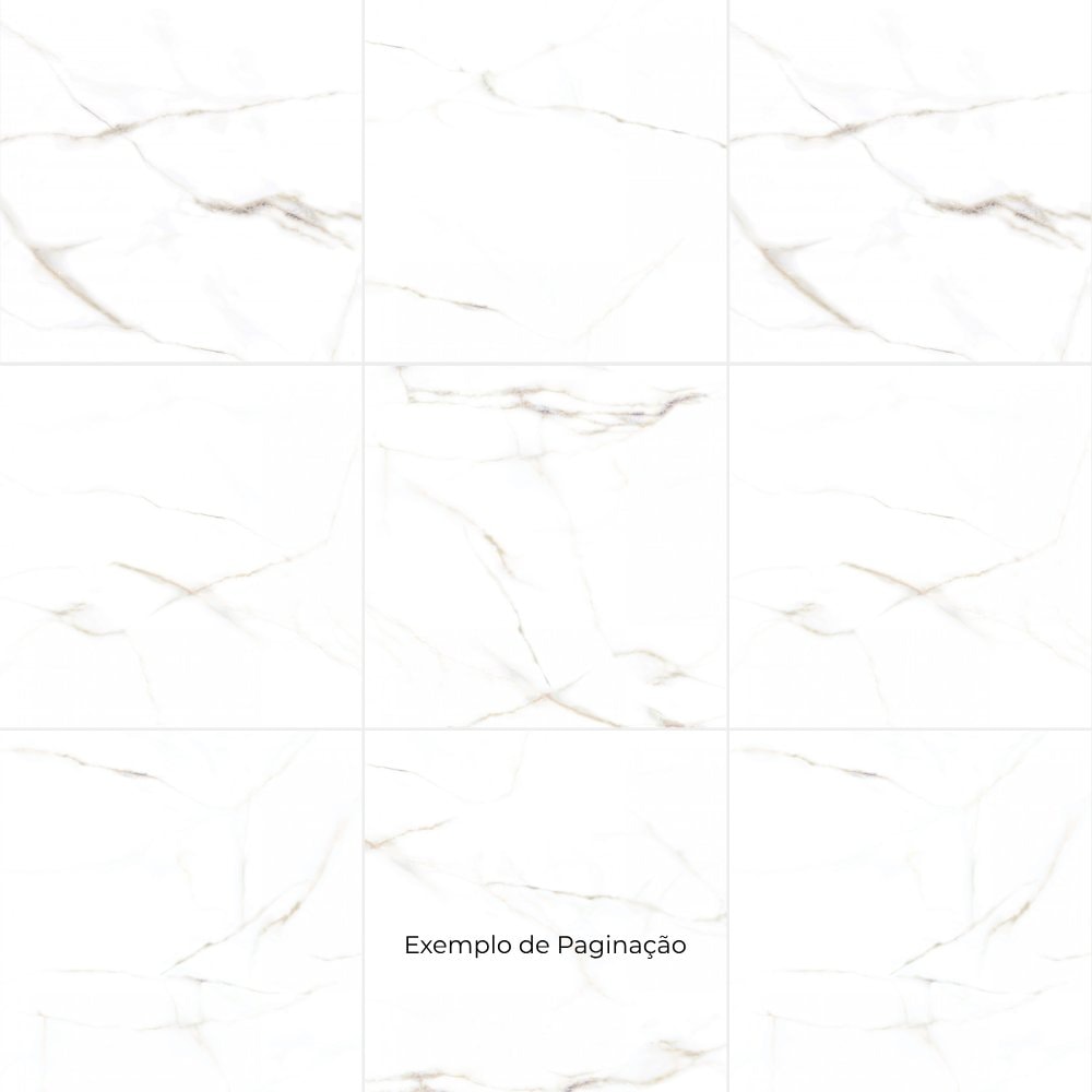 Porcelanato Acetinado 72x72cm Caixa 2,59m² ViaRosa Calacata Gold Retificado - AR72078