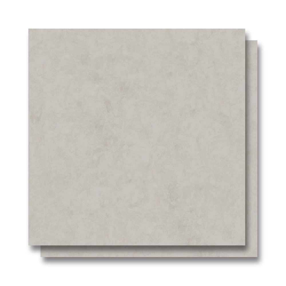 Porcelanato Acetinado 72x72cm Caixa 2,59m² ViaRosa Cimento Natural Retificado - AR72101