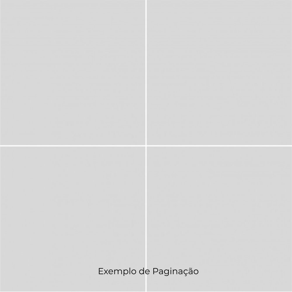 Porcelanato Acetinado 72x72cm Caixa 2,59m² ViaRosa Classic Gris Retificado - AR72089