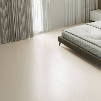 Porcelanato Acetinado 72x72cm Caixa 2,59m² ViaRosa Classic Marfil Retificado - AR72099