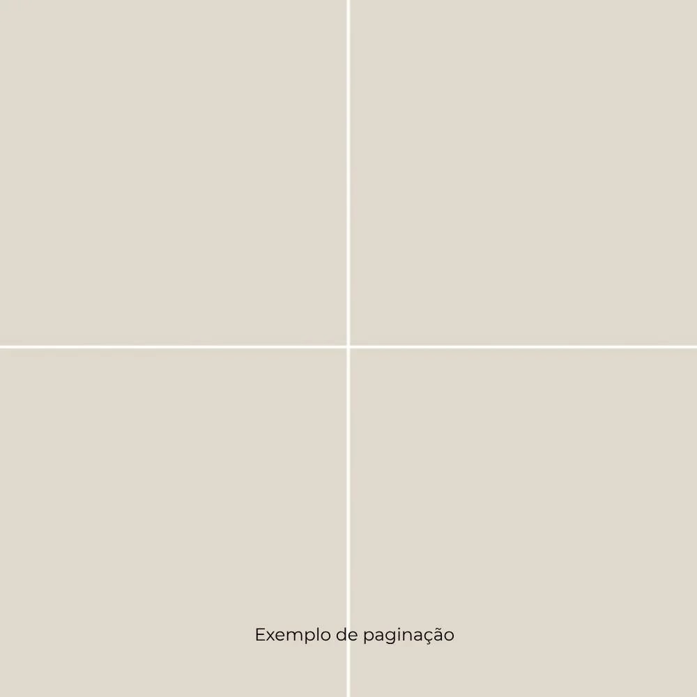 Porcelanato Acetinado 72x72cm Caixa 2,59m² ViaRosa Classic Marfil Retificado - AR72099