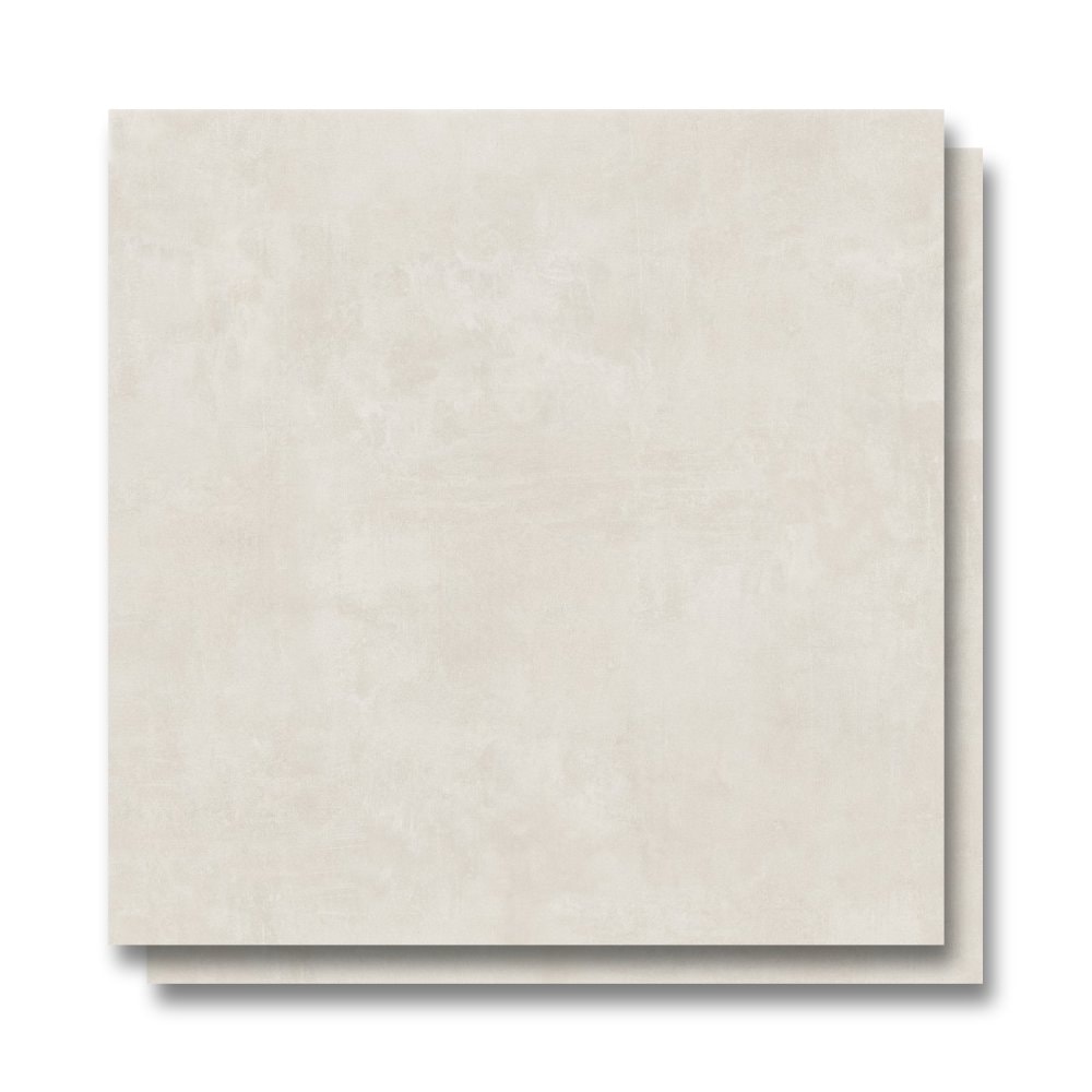 Porcelanato Acetinado 72x72cm Caixa 2,59m² ViaRosa Metropole Beige Retificado - AR72083