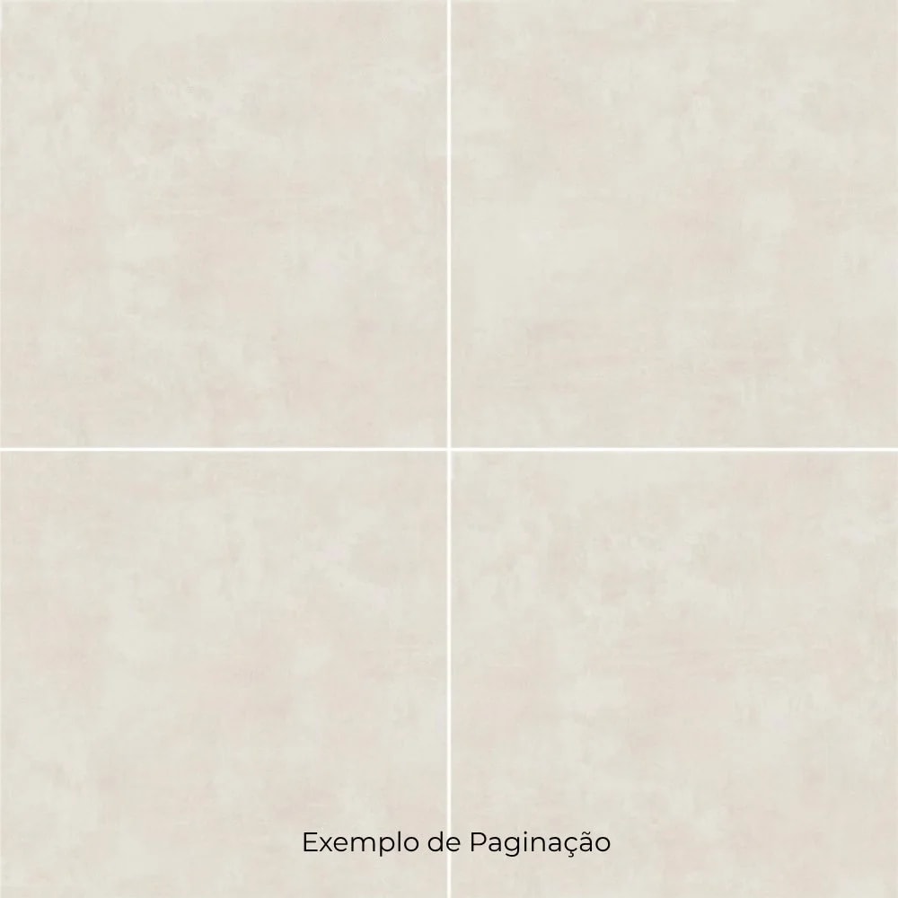 Porcelanato Acetinado 72x72cm Caixa 2,59m² ViaRosa Metropole Beige Retificado - AR72083