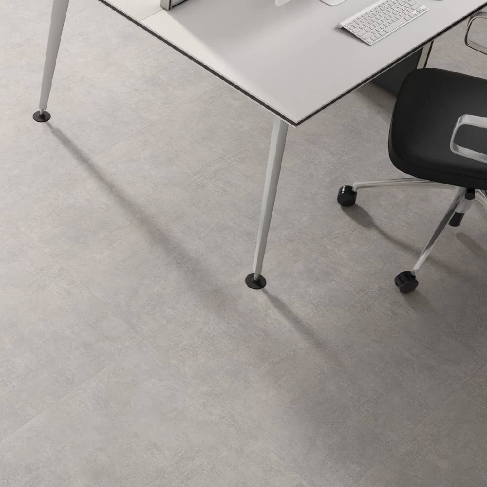 Porcelanato Acetinado 72x72cm Caixa 2,59m² ViaRosa Metropole Cement Retificado - AR72096