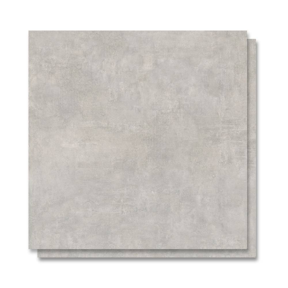 Porcelanato Acetinado 72x72cm Caixa 2,59m² ViaRosa Metropole Cement Retificado - AR72096