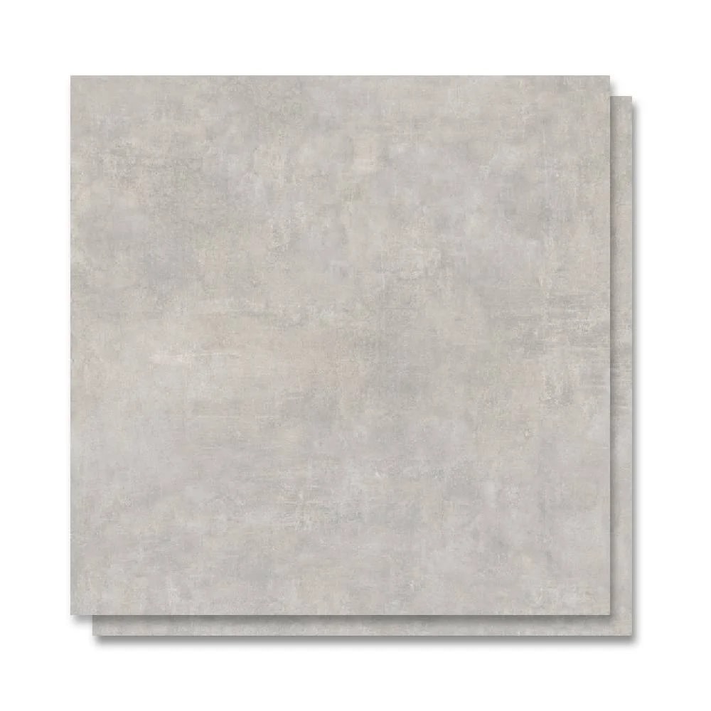 Porcelanato Acetinado 72x72cm Caixa 2,59m² ViaRosa Metropole Cement Retificado - AR72096