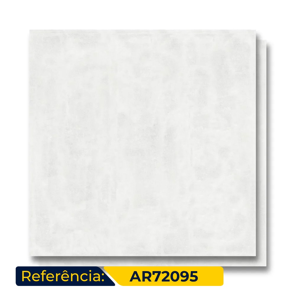 Porcelanato Acetinado 72x72cm Caixa 2,59m² ViaRosa Metropole Light Retificado - AR72095