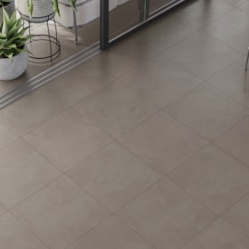 Porcelanato Acetinado 72x72cm Caixa 2,59m² ViaRosa Tokio Carbon Retificado - AR72126