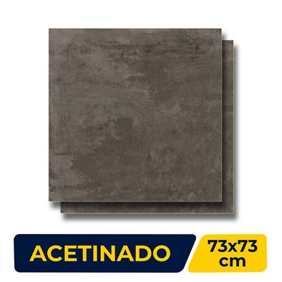 Porcelanato Acetinado 73x73cm Caixa 2,65m² Delta Chicago Retificado - 2278