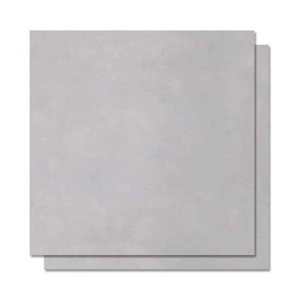 Porcelanato Acetinado 73x73cm Caixa 2,65m² Delta Madrid Plata Retificado - 2270