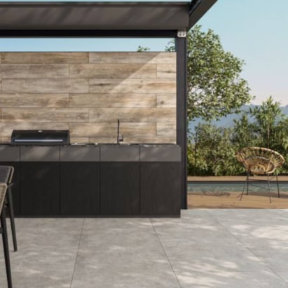 Porcelanato Acetinado 81x81cm Caixa 1,98m² Gaudi Berlin Grey Retificado - 84381