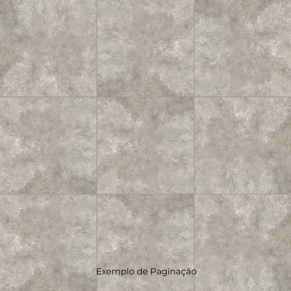 Porcelanato Acetinado 81x81cm Caixa 1,98m² Gaudi Berlin Grey Retificado - 84381