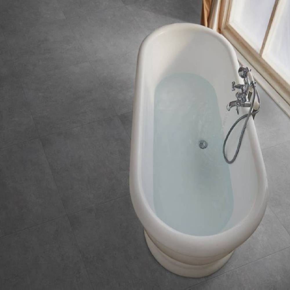 Porcelanato Acetinado 81x81cm Caixa 2,64m² Gaudi Broadway Dark Grey Retificado - 84391