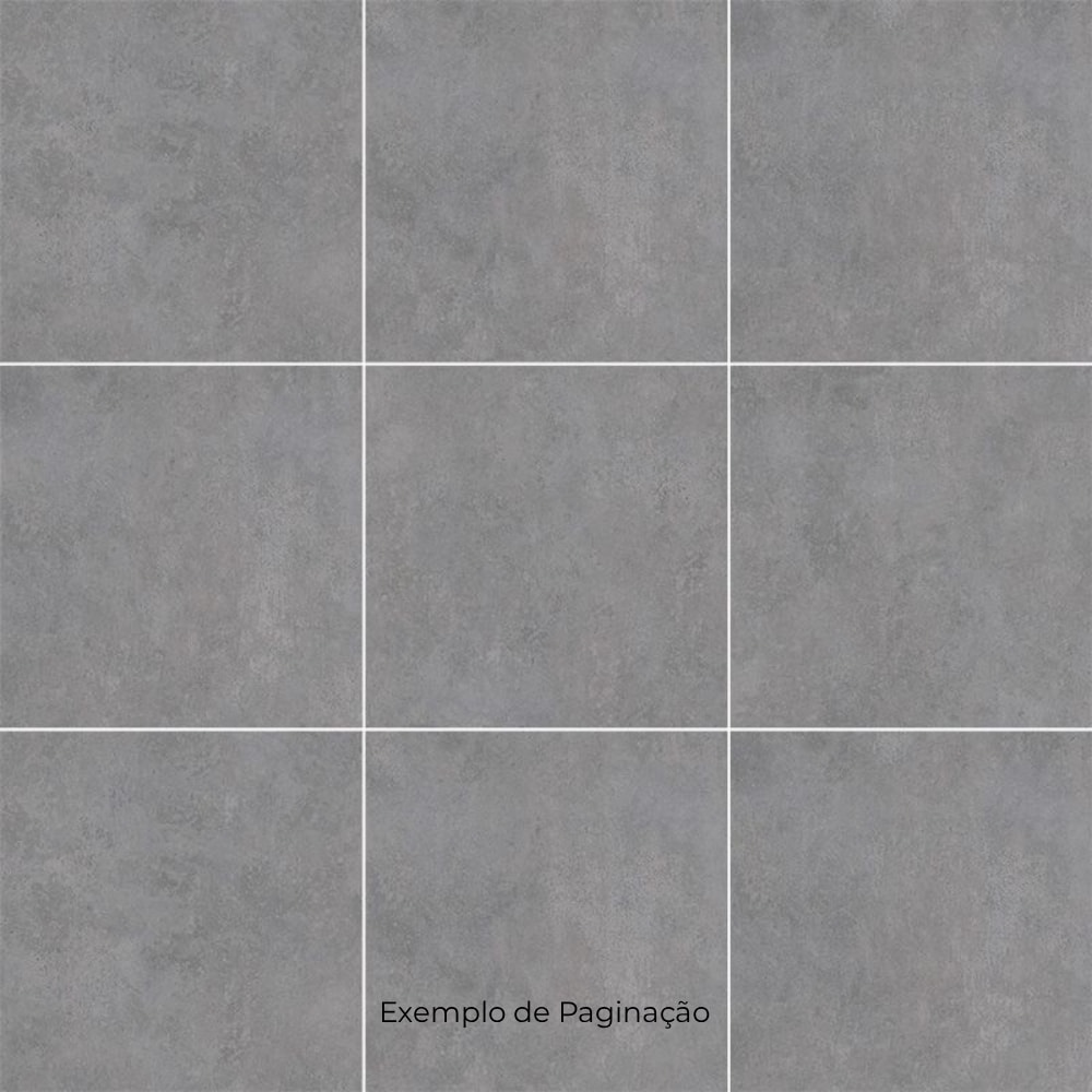 Porcelanato Acetinado 81x81cm Caixa 2,64m² Gaudi Broadway Dark Grey Retificado - 84391