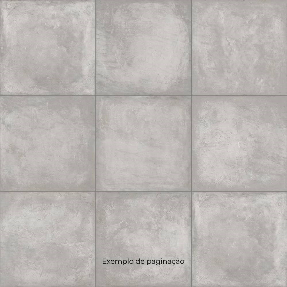 Porcelanato Acetinado 81x81cm Caixa 2,64m² Gaudi Cosmopolitan Grey AC Retificado - 84511