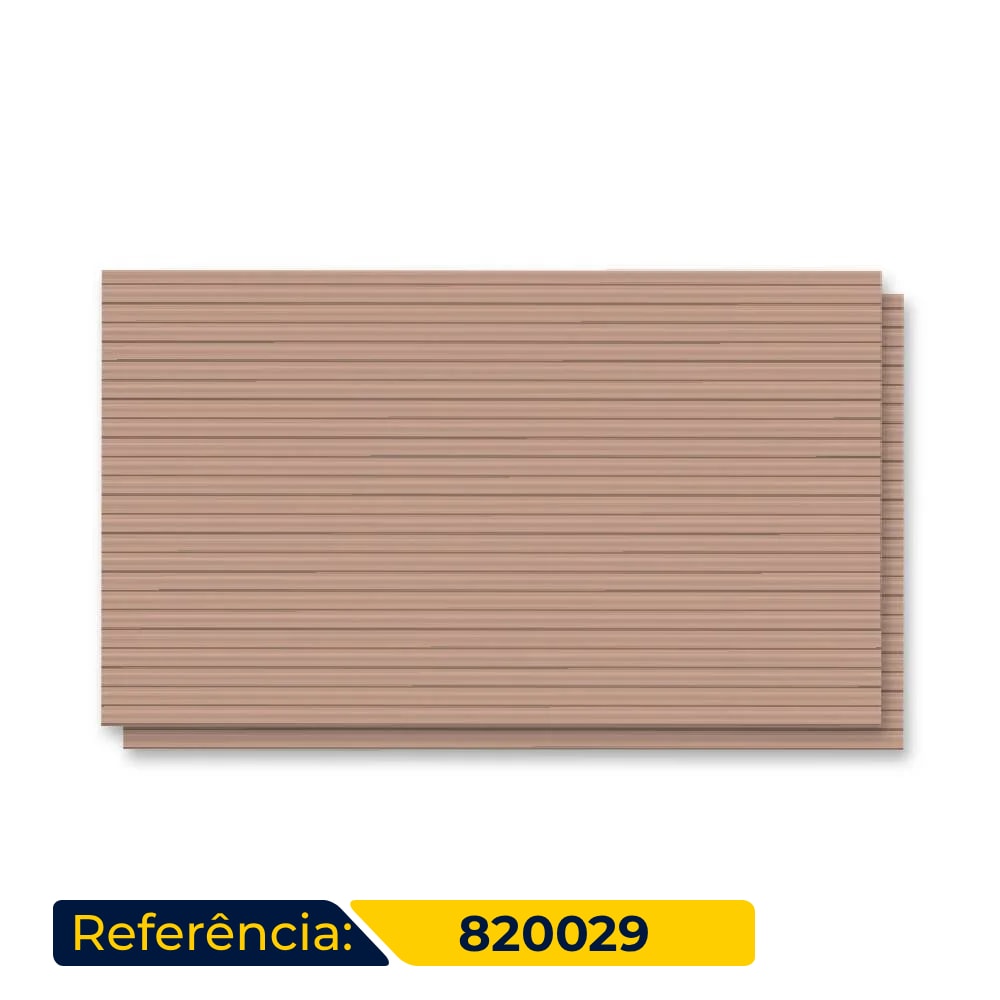 Porcelanato Acetinado 82x141,5cm Caixa 2,32m² Villagres Dolce Caramello Retificado - 820029