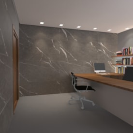 Porcelanato Acetinado 82x182cm Caixa 2,98m² Damme Bronzo Fiorino Retificado - AR18237