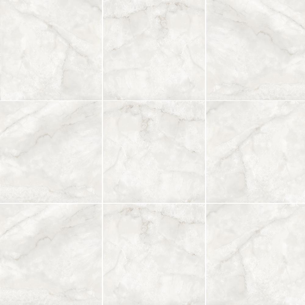 Porcelanato Acetinado 83x83cm Caixa 2,07 Onix Ice Retificado - AR83105