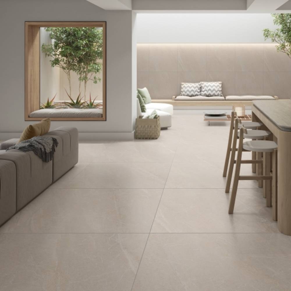 Porcelanato Acetinado 83x83cm Caixa 2,07m² Damme Dust Retificado - AR83294