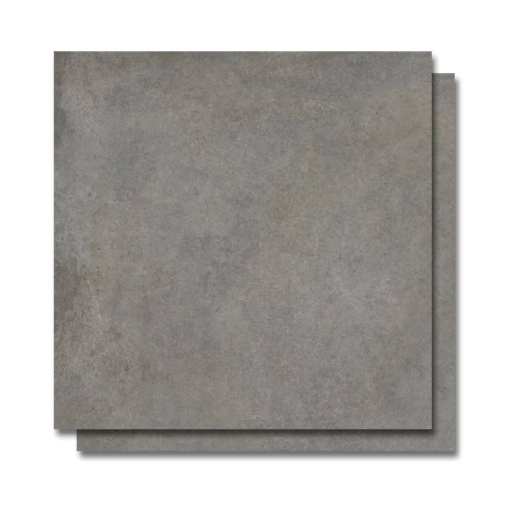 Porcelanato Acetinado 83x83cm Caixa 2,07m² Damme Stone Chumbo Retificado - AR83209