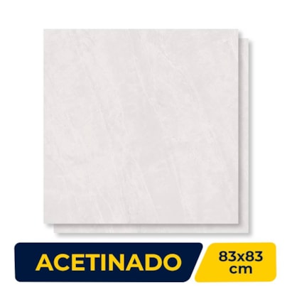 Porcelanato Acetinado 83x83cm Caixa 2,07m² Damme Valentino Retificado - AR83295