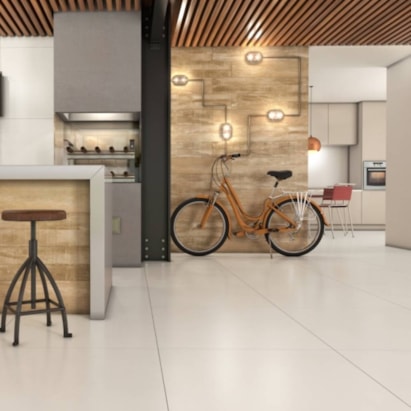 Porcelanato Acetinado 83x83cm Caixa 2,07m² Damme York Caramel Retificado - AR83191