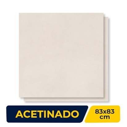 Porcelanato Acetinado 83x83cm Caixa 2,07m² Damme York Caramel Retificado - AR83191