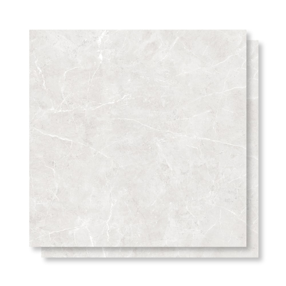 Porcelanato Acetinado 83x83cm Caixa 2,07m² Magdal Ice Retificado - AR83185
