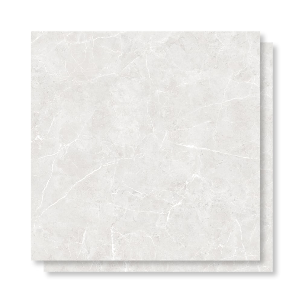 Porcelanato Acetinado 83x83cm Caixa 2,07m² Magdal Ice Retificado - AR83185