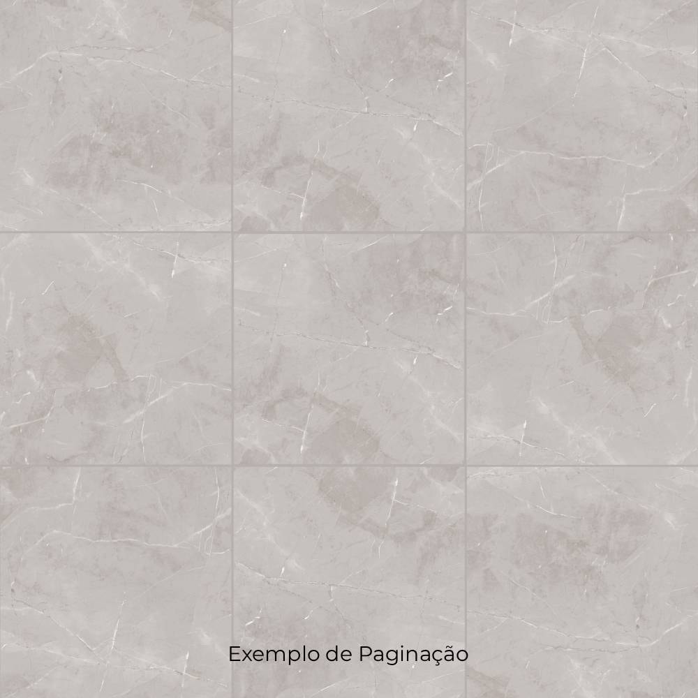 Porcelanato Acetinado 83x83cm Caixa 2,73m² Castelli Abruzzo Gray Satiny Plus Retificado - 70540